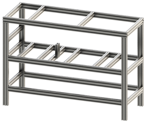 Frame aluminium profile
