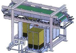 Packaging unit Nonwoven line
