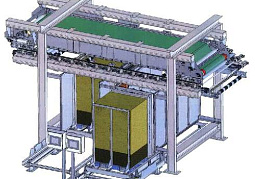Project for Packaging unit Nonwoven line