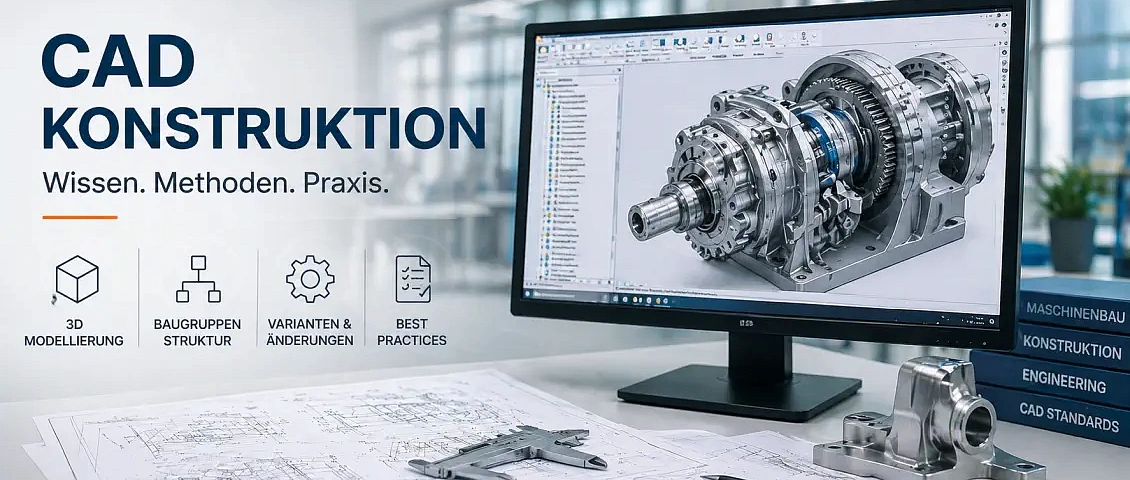 CAD Konstruktion im Maschinenbau