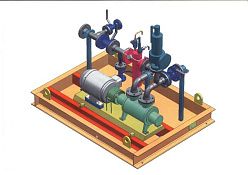 Filter and pump station