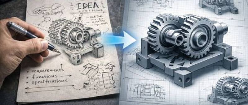 CAD-Konstruktion nach Beschreibung