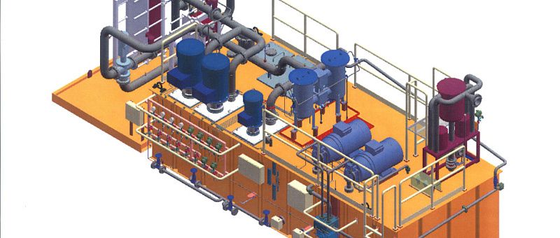 Lubrication and coolant station