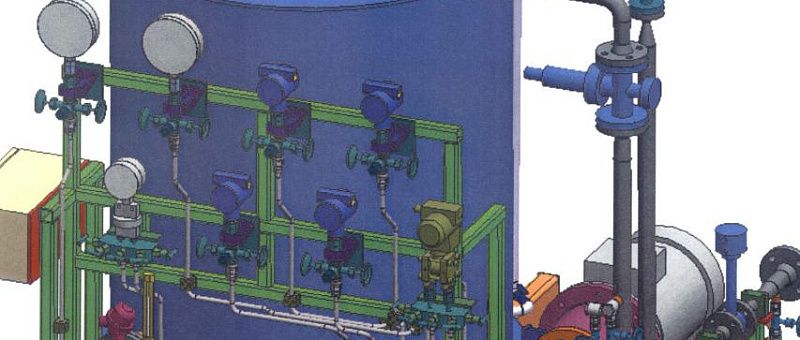 Flushing water system
