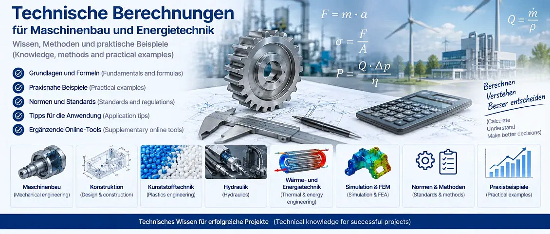 Technische Berechnungen für Maschinenbau und Energietechnik