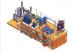 Project for Lubrication and coolant station