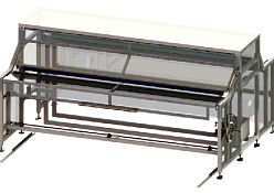 Machine frame