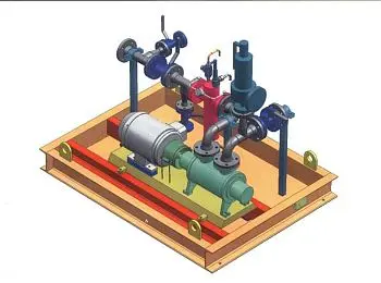 Filter and pump station